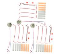 CONGARTENO 3 Ensembles Kit Scientifique DIY Batterie Fruit Métal Réutilisable Expérience Horloge Pomme Éducatif pour Étudiants Action