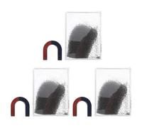 CONGARTENO 3 Kits De Limaille De Fer Pour Laboratoire Scientifique Outils Limaille De Fer Pour La Classe Démonstration De Champ Magnétique Matériel Pour