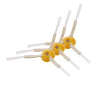 CONGARTENO 3 pièces Accessoires Aspirateur Robot Brosse Latérale Triangle Jaune Compatible Kit Remplacement Facile