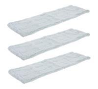 CONGARTENO 3 pièces Pads de Rechange Microfibre pour Balai Spray Doux Lavables et Réutilisables Nettoyage Sec et Humide Protection sans Rayures Accessoires Polyvalents Vert