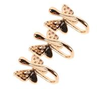 CONGARTENO 3 Pièces Piercing Nez Cuivre et Zircone Bijoux Narine Dorés Polyvalents pour Femmes et Hommes Accessoires Compatibles Piercing Nez et Cartilage