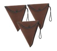 CONGARTENO 3 pièces Sac de Rangement Ocarina Épais Lot de Housse Protectrice et Résistante Pochette Accessoire Instrument Portable pour Voyage et Usage Extérieur