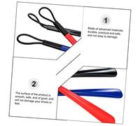 CONGARTENO 3 pièces Shoe Lifter Tool Set Durable Smooth Surface Convenient Shoehorn For Home Use Elderly And Pregnant Women