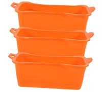 CONGARTENO 3pièces Accessoires Silicone Pour Récipients à Graisse Tapis De Collecte Réutilisables Pour Barbecue Anti-fuite Et De Nettoyage
