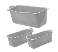 CONGARTENO 3pièces Doublures Réutilisables Silicone Pour Récupérer La Graisse Pour Récipients De Cuisson Tapis Anti- Pour Barbecue Et Cuisson Extérieur