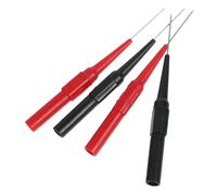 CONGARTENO 4 pièces Circuit Test Needle Set Back Probe For Car Wiring Non-destructive Multimeter Testing Tool With Replaceable Pins
