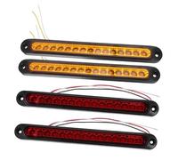 CONGARTENO 4 Pièces Feux Arrière LED Leds pour Remorque Éclairage de Feu de et Recul Étanches Haute Visibilité Compatibles Camion Bateau Pickup Remorque Véhicule Utilitaire