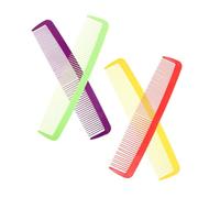 CONGARTENO 4 Pièces Peigne Accessoire de Farce Humoristique pour Costume Carnaval Halloween Brosse Plastique Décorative pour Fête et Cosplay