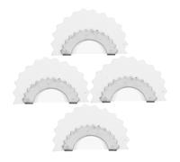 CONGARTENO 4 pièces Sifflet Langue Oiseau Métal Bruitage Chant Oiseaux Sonore pour Fêtes et Usage Quotidien