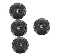 CONGARTENO 4pièces Bouton De Contrôle Thermostat Pour Four Et Friteuse Remplacement Pratique De Knob Avec Plage De Accessoire De Cuisine Et Facile à Utiliser