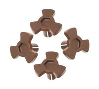 CONGARTENO 4pièces Roue de Plateau Tournant pour Micro-ondes Arbre de Support pour Plateau Tournant de Micro-ondes Coupleur pour Four de Rechange pour Micro-ondes Accessoire