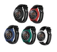 CONGARTENO 5 Pièces Coque de Montre Frontier Transparente Protection Intégrale Silicone Rayures Compatible Watch