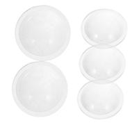 CONGARTENO 5 pièces Lentilles Convexes Pmma Φ Lot pour Projecteurs et Lampes LED Lentille Optique Grossissante Réglable pour Concentration Lumineuse et Précision