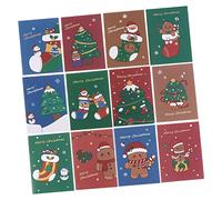 CONGARTENO 50 Pièces Lot de de Poche Noël Bloc Notes Étudiant à Thèmes Festifs Papier Lisse pour Prise de Notes et pour École et Bureau