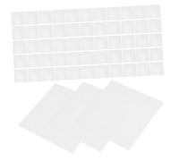 CONGARTENO 500 feuilles Papier de Pesée Carré Non-adhérent pour Balance de Laboratoire Résistant à la Déchirure et Surface Polie pour Transfert d'Échantillons Poudre et Gélatineux
