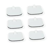 CONGARTENO 6 pièces Électrodes Autocollants Gel de Silicone Conducteur pour Massage Électrique pour et Électrostimulation