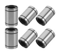 CONGARTENO 6 Pièces Lot de 6 Paliers Linéaires Lm12Uu en Acier au Carbone-Chrome, Roulements à Billes pour Imprimante 3D et Machines à Broder, Kit de Roulements Métalliques Haute Précision