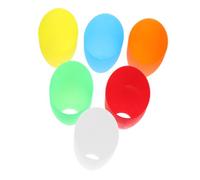 CONGARTENO 6 pièces Lot de Abat Jours Plastique Colorés pour Lampe de Bureau Simple et Facile à Installer Couverture de Lumière Douce pour Salon Chambre Bureau