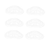 CONGARTENO 6 pièces Mentonnière Casque Coussinets de Menton PP Épais Accessoires Confortables pour Casque Moto et Vtt Doublure Rembourrée Pratique