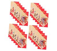 CONGARTENO 60 Pièces Vietnamese Horse Year Envelopes Lunar Year Spring Festival Money Pockets Paper For Family Friends Celebration