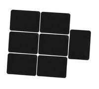 CONGARTENO 7 pièces Tableaux Publicitaires Effaçables PVC Ardoises Prix Réutilisables pour Étiquettes Noires Polyvalentes pour Affichage des Tarifs