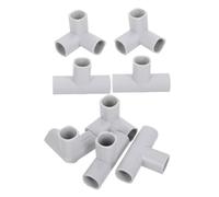 CONGARTENO 8 Pièces Connecteurs de Sécurité Plastique pour Barrière Garçon Fille et Parc Animalier Joints T Réutilisables Kit de Robuste et pour Barrières et Clôtures Intérieur