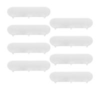 CONGARTENO 8 Pièces Crochets Magnétiques pour Cuisine et Salle de Bain Supports Réutilisables sans Perçage Crochets Aimantés Robustes pour Ustensiles et Serviettes Organisateur Polyvalent