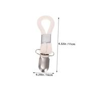 CONGARTENO 8 pièces Lot de Pinces à Serviette Antirouille avec Corde Coton Tressé Crochets Suspendus Solides pour Salle de Bain et Cuisine Maintien Sécurisé pour Serviettes et Torchons