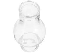 CONGARTENO Abat-jour en verre pour lampes à kérosène et à huile - Verre de rechange avec design transparent pour une lumière douce et une protection contre la poussière - 9 x 5 x 3 cm