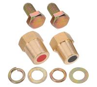 CONGARTENO Adaptateur de Bornes de Batterie Connecteurs Positifs et M10 Filetage Interne en Cuivre Installation Rapide et Sécurisée Voiture pour Batterie Automobile