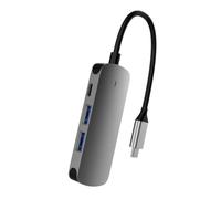 CONGARTENO Adaptateur De D'extension Type-c pour Ordinateurs Portables Hub Multifonction Lecteur De Cartes Accessoires Informatiques Compatibles Charge Rapide 87w Design Compact Et Pratique