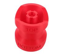 CONGARTENO Adaptateur de Remplissage Étanche pour Flacon Plastique 4 CM Connecteur Réutilisable Anti-Fuite Rouge Outil Transfert Liquide pour Lotion Shampoing et Gel Usage Domestique et