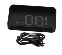 CONGARTENO Affichage Tête GPS Vert Compteur Vitesse Électronique USB Plug Play Suivi Vitesse Réel Kilométrage Précis Compatible Multi Modèles