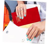 CONGARTENO Agenda Quotidien Jours Cuir Synthétique Rouge Cahier de Planification pour Bureau et Voyage Organiseur de Prises de Notes et Journal de