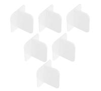 CONGARTENO Ancre Adhésive Antidérapante pour Meubles et Barrières de Lit 6 Pcs en Plastique, Stabilisateur de Sécurité pour Sols, pour Chambres D'garçon et Filles et Salons