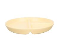 CONGARTENO Assiette Compartimentée Céramique Sections pour Déjeuner et Repas Divisée Pratique Adaptée Bureau et Maison Facile à Nettoyer et Ranger