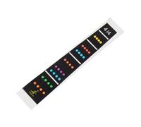 CONGARTENO Autocollants pour Violon Guide des Doigts Repères de Touche Adhésifs Solide Étiquettes Phonétiques Visibles pour Débutants Accessoires Réglables pour Apprentissage du Violon