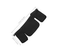 CONGARTENO Banane Multifonction Noir pour Homme et Femme Ceinture Mode avec Plusieurs Poches Randonnée Course et Cyclisme Printemps