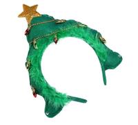 CONGARTENO Bandeau De Noël Arbre De Noël Serre-tête Décoratif à Paillettes Accessoires Pour Cheveux