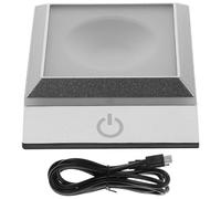 CONGARTENO Base D'exposition Bijou Pyramide Cristal 3d sans Lampe ni Piles, Décoration Lumineuse Artisanale pour Chambre Bureau, Veilleuse Crystal Craft Élégante et Ornement de Lampe de Nuit