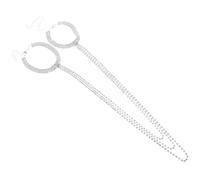 CONGARTENO Bijou Bras Femme à Pampilles Multicouche Bracelet Manchette Étincelant pour Mariage et Fête Accessoire Élégant pour Femmes