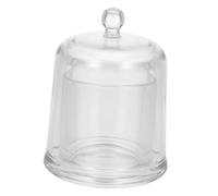 CONGARTENO Bocal Verre Transparent avec Couvercle Pot de Rangement pour Bonbons Confitures Épices Boîte à Beurre Mini Récipient Pratique pour Cuisine et Décoration