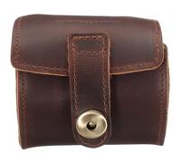 CONGARTENO Boîte à Montre Cuir Vintage pour Homme Étui Rond de Rangement Élégant et Résistant Aux Rayures Pochette de pour Montres et Bijoux pour Usage Personnel et Professionnel