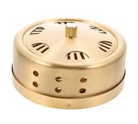 CONGARTENO Boîte à Moxa En Cuivre Portable, Résistante Haute Température, Maille Anti-brûlure, Thérapie Par Moxibustion Pour Détente Musculaire, Usage Domestique Et Mobile, Outil Bien-être Relaxant