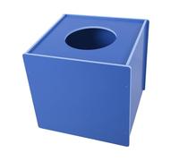 CONGARTENO Boîte à Tirage Au Sort Bleue Boîte de Collecte Multifonction pour Billets et Votes pour Loterie et
