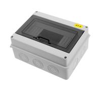 CONGARTENO Boîtier Étanche pour Disjoncteur avec Couvercles Protection Distribution Électrique Sécurisée Boîtier de Jonction Extérieur pour Multiprises et Appareils Domestiques Coupe-circuit