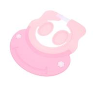 CONGARTENO Bonnet de Garçon Fille Silicone Ajustable Protection Yeux et Oreilles Design Mignon pour Bain Garçon Fille et Confortable