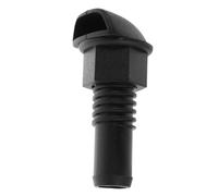 CONGARTENO Bouchon de Vidange Fileté Noir avec Grille Intégrée pour Vivier de Bateau Vanne d'Arrêt Marine Résistante Compatible Cale et Ponton Vidange Rapide et Protection Poisson