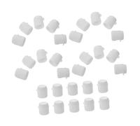 CONGARTENO Bouchons De Dentifrice à Visser 30 Pièces Petit Format Plastique Solide pour Voyage Et Utilisation Quotidienne Accessoires Salle De Bain Pratiques