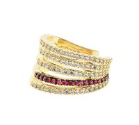 CONGARTENO Boucle D'oreille à Clip Non Perçante Femme Diamant, Style Minimaliste, Matériau Solide, Accessoire Simple Pour Soirée Et Usage Quotidien